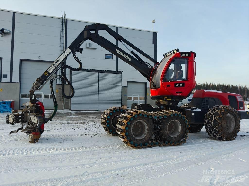 Komatsu 931 Harwestery
