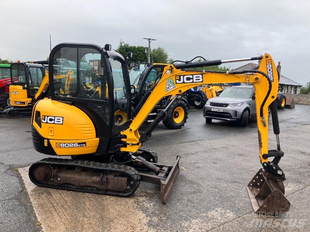 JCB 8026 CTS Minikoparki