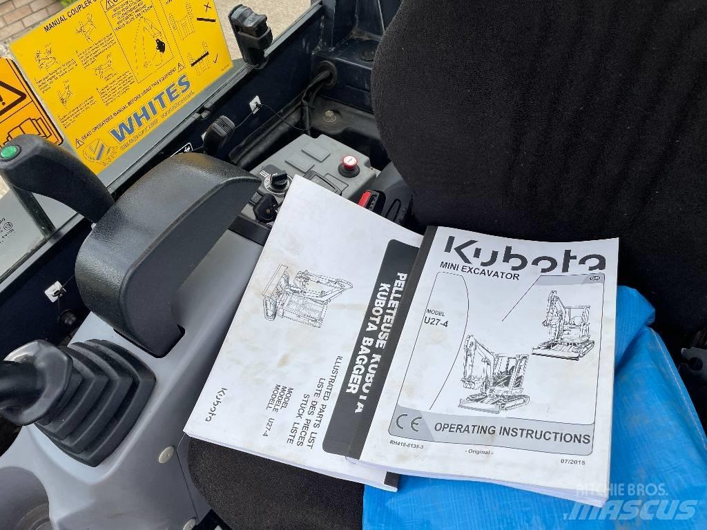 Kubota U 27-4 Minikoparki