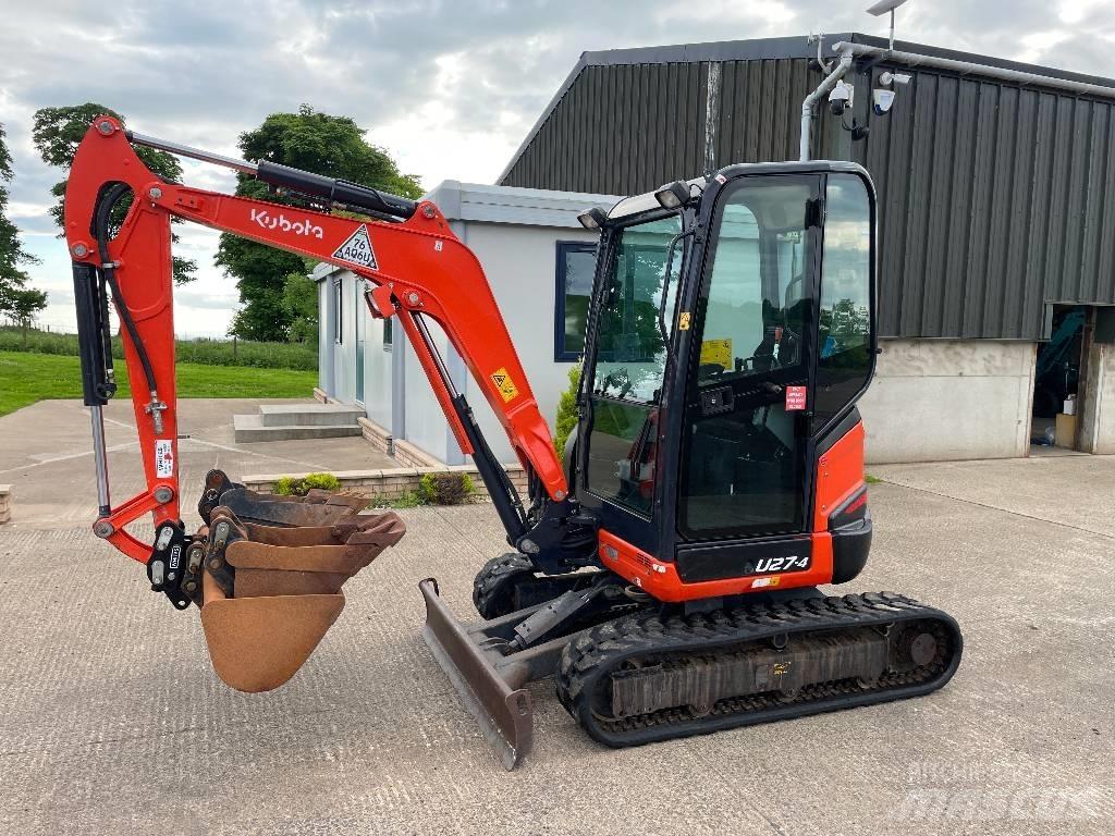 Kubota U 27-4 Minikoparki