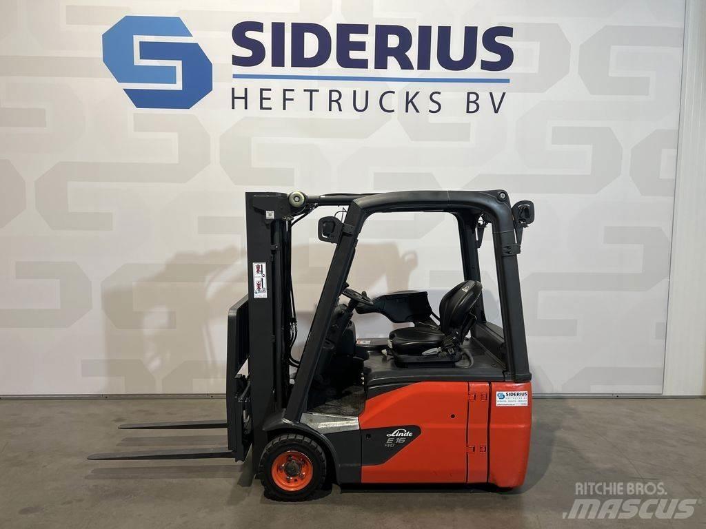 Linde E16-02 Wózki elektryczne