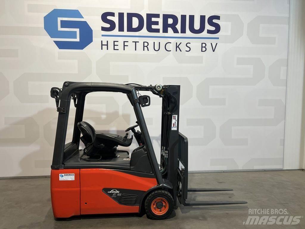 Linde E16-02 Wózki elektryczne