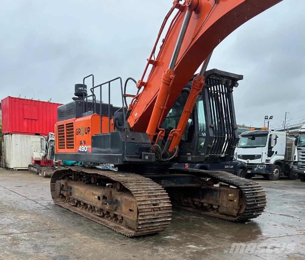 Hitachi 490 Koparki gąsienicowe