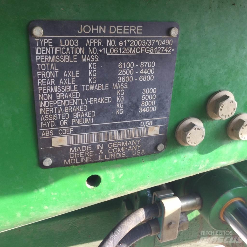 John Deere 6125M Ciągniki rolnicze