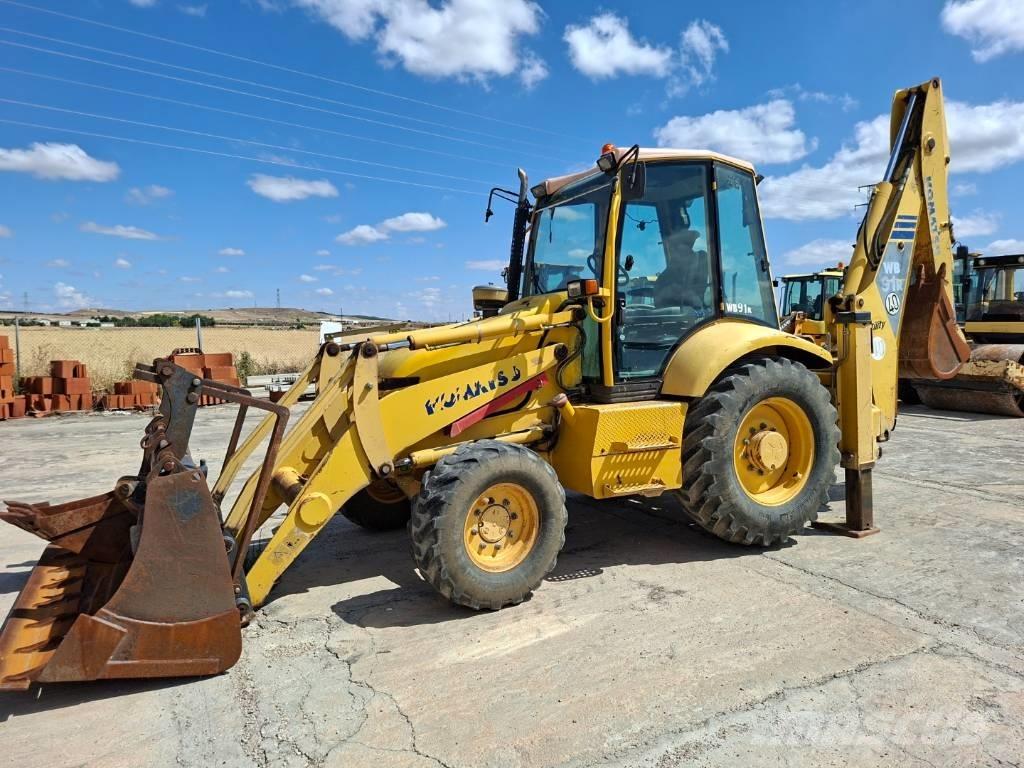 Komatsu WB 91 R Koparko-ładowarki