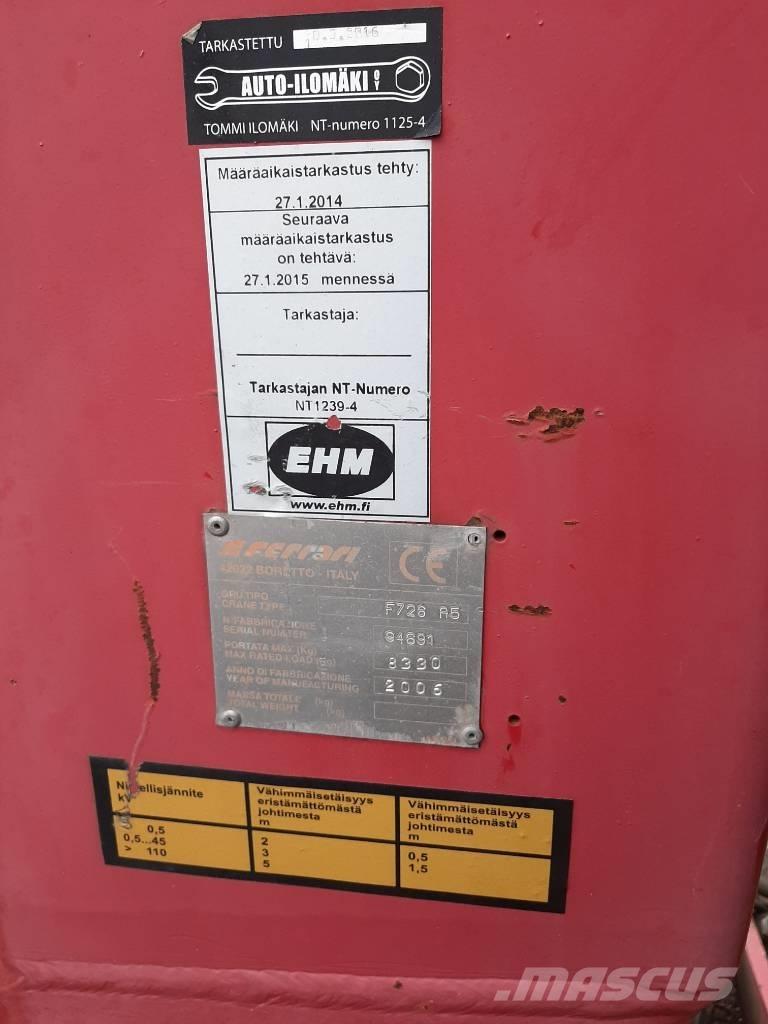 Scania R 124 Żurawie samochodowe