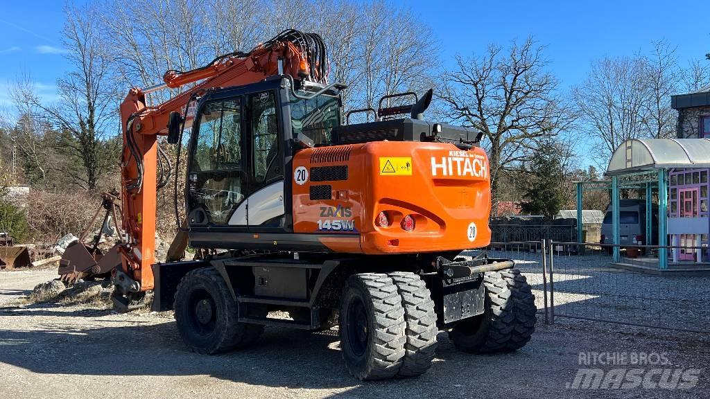 Hitachi ZX 145 W-6 Koparki kołowe