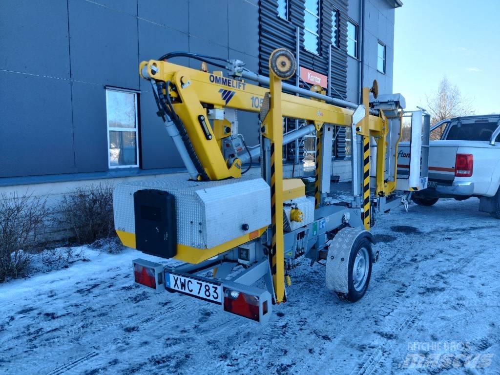 Omme 10,5E Skylift Podnośniki na przyczepach