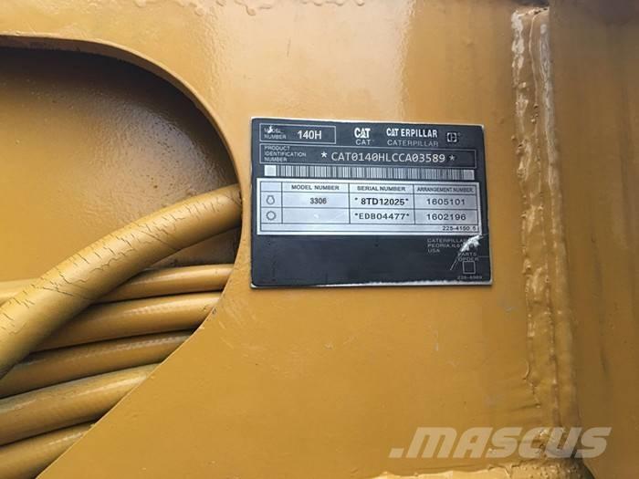 CAT 140 H Równiarki