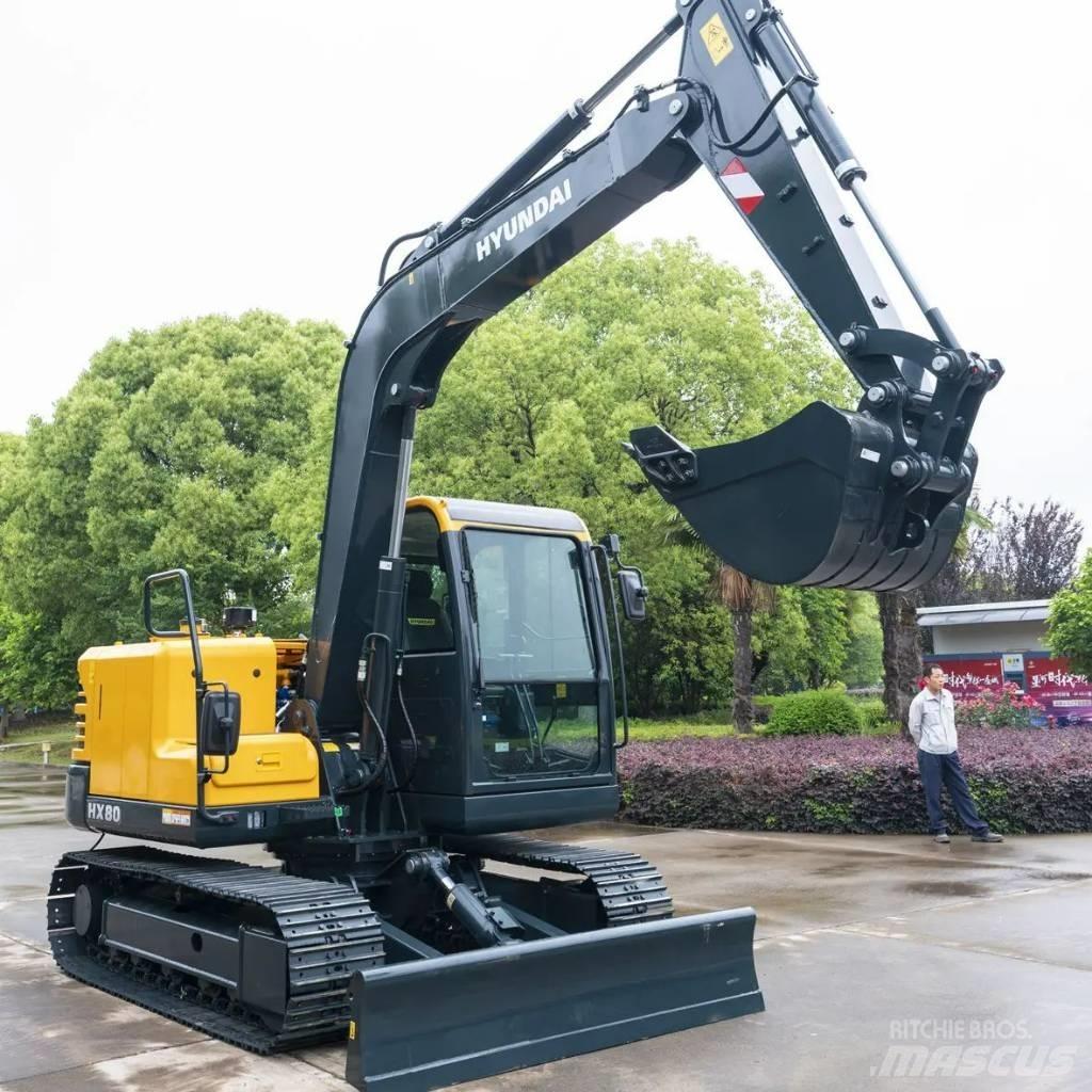 Hyundai HX80 Koparki gąsienicowe