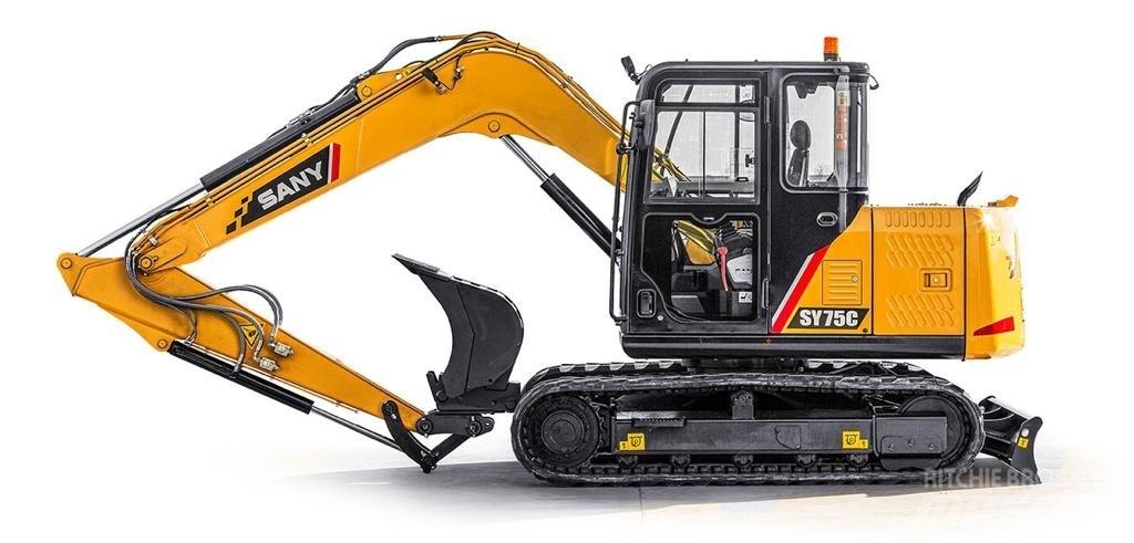 Sany SY75C Midikoparki  7t - 12t