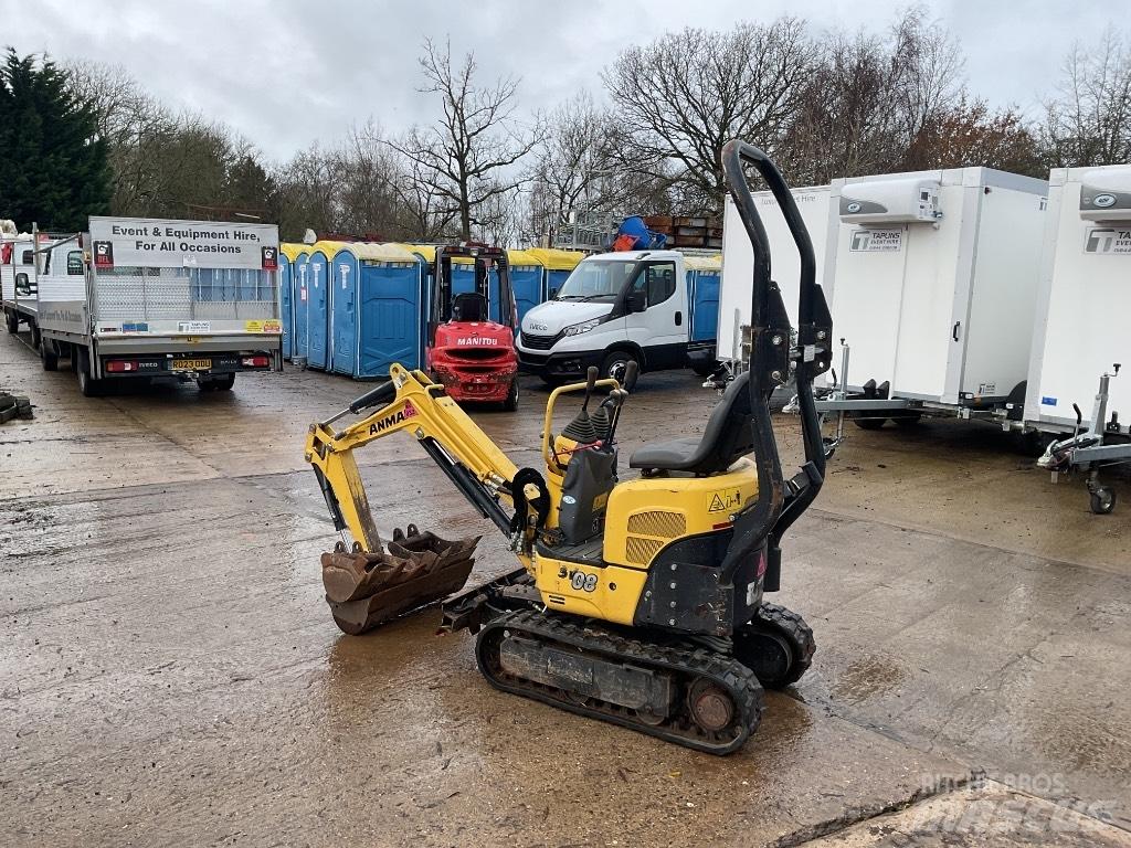 Yanmar SV08 Minikoparki