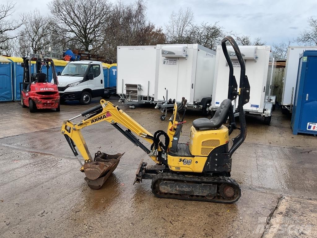 Yanmar SV08 Minikoparki