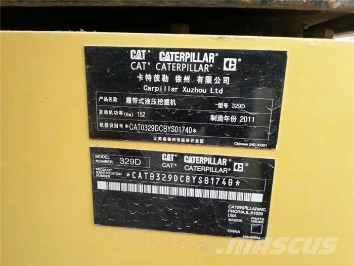 CAT 329 D L Koparki gąsienicowe
