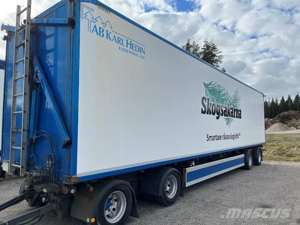  Eksjö 40ton Przyczepy do transportu zrębki