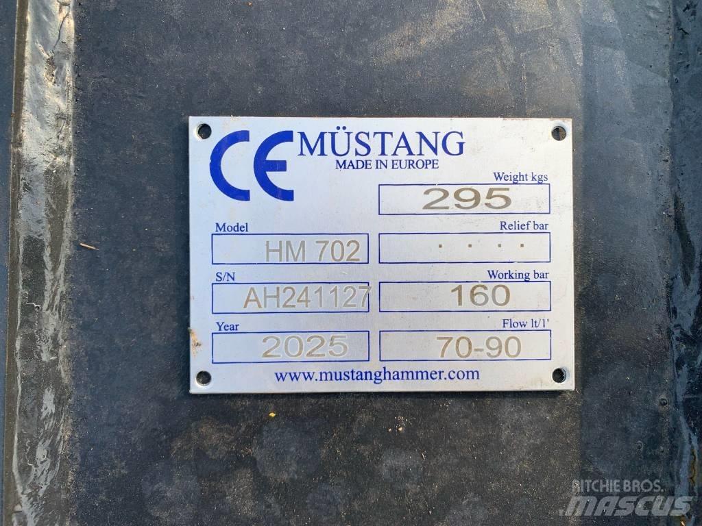 Mustang HM702 Młoty hydrauliczne