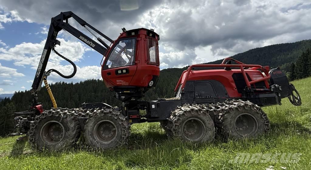 Komatsu 931XC Harwestery