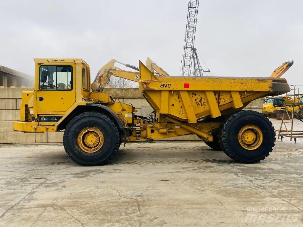 CAT D 25 C Wozidła przegubowe