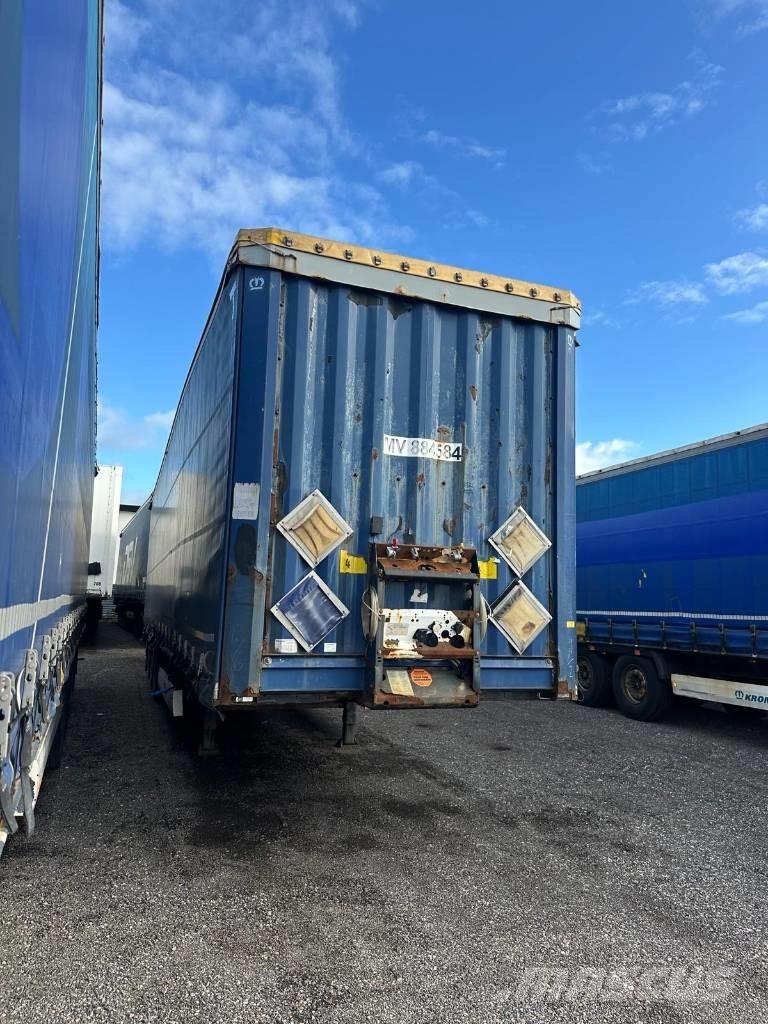 Krone SD serie 6844 Przyczepy firanki