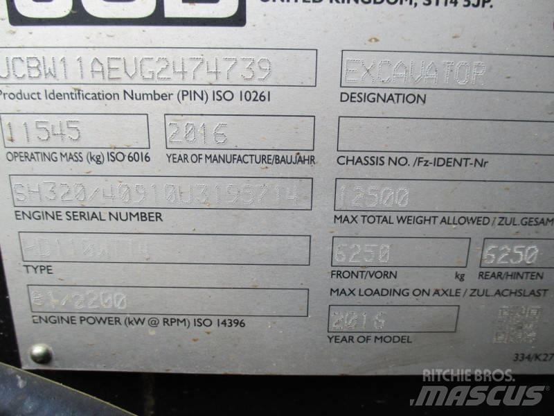 JCB HD110W Koparki kołowe
