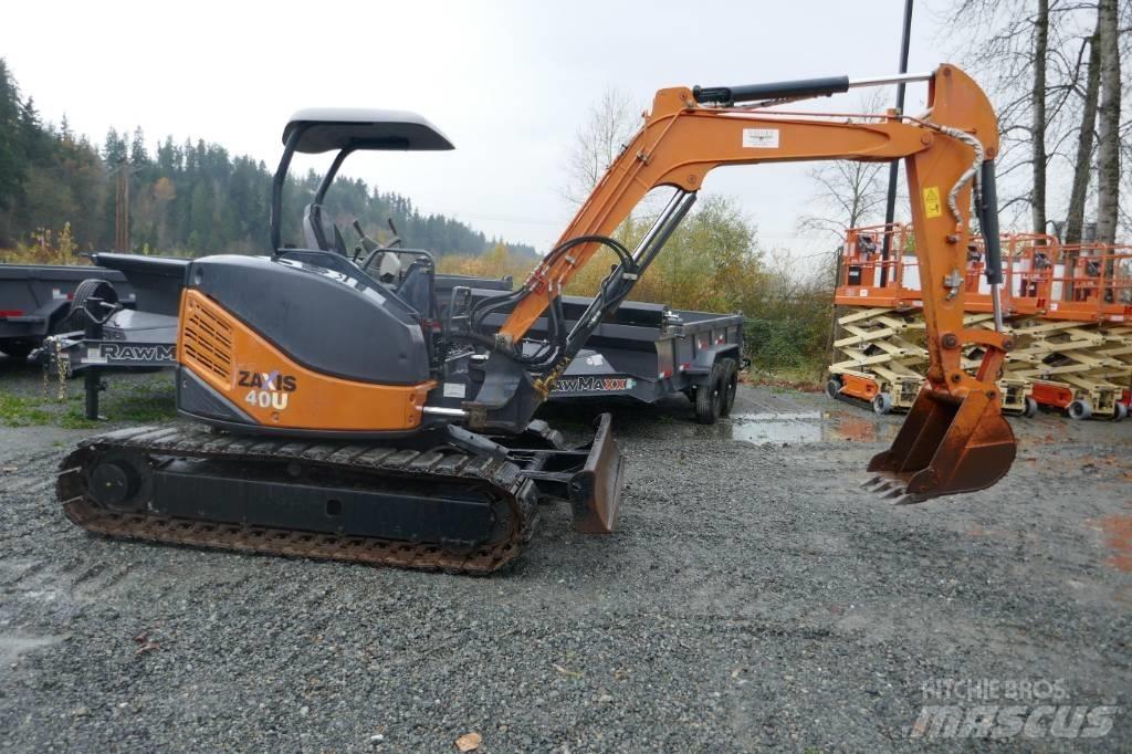 Hitachi ZX40U-3 Minikoparki