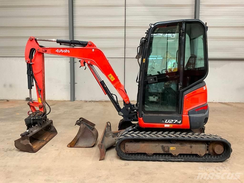 Kubota U 27-4 Minikoparki