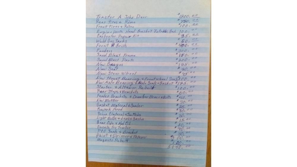 John Deere A Ciągniki rolnicze