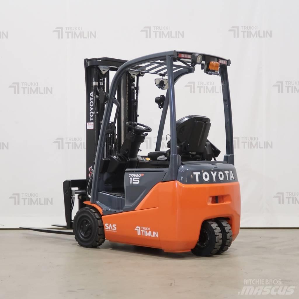 Toyota 8FBE15T Wózki elektryczne