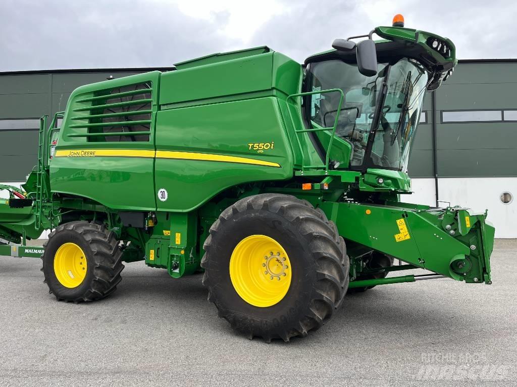 John Deere T 550 Kombajny zbożowe