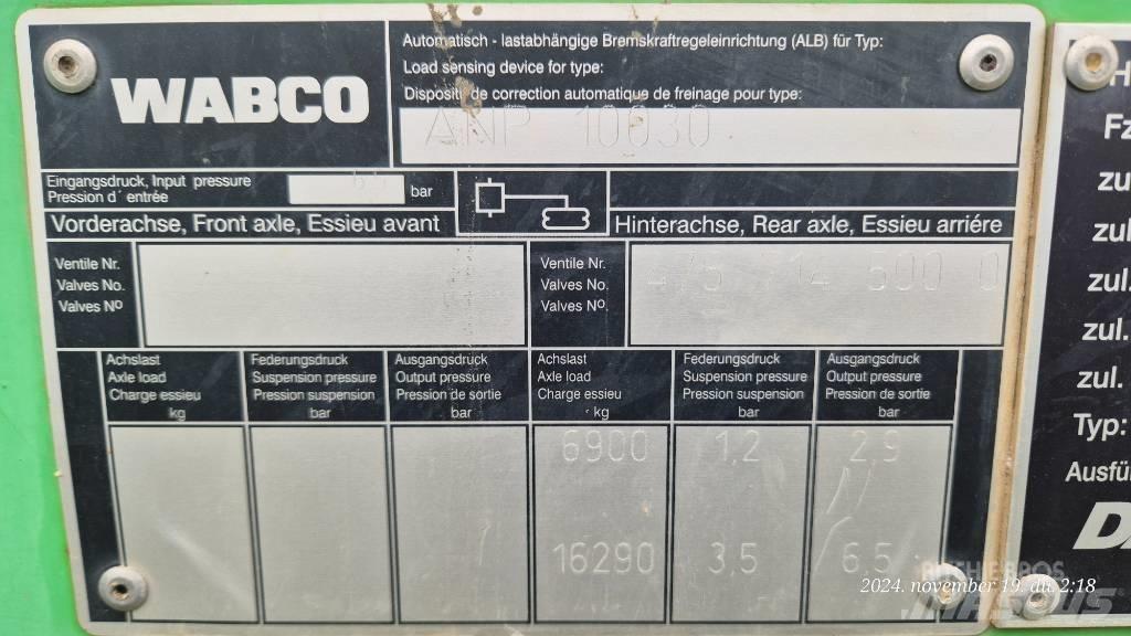 Dammann Anp 10030 Opryskiwacze zaczepiane