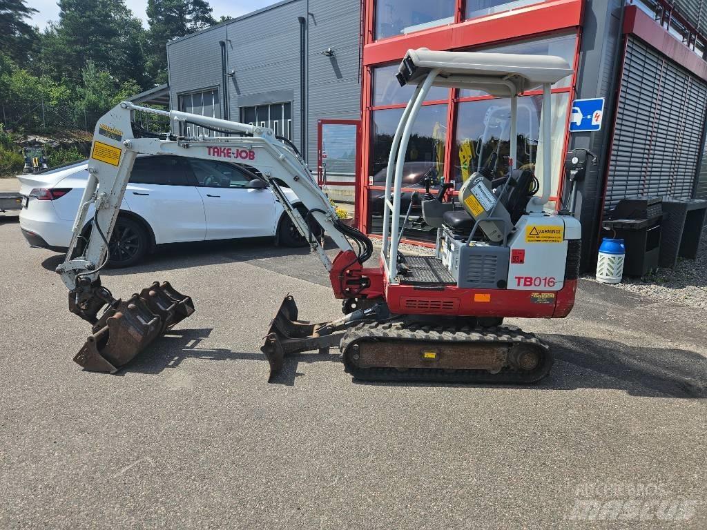 Takeuchi TB 016 Minikoparki