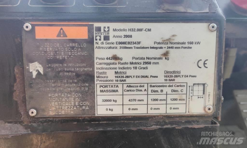 Hyster H32.00F-CM Wózki Diesla