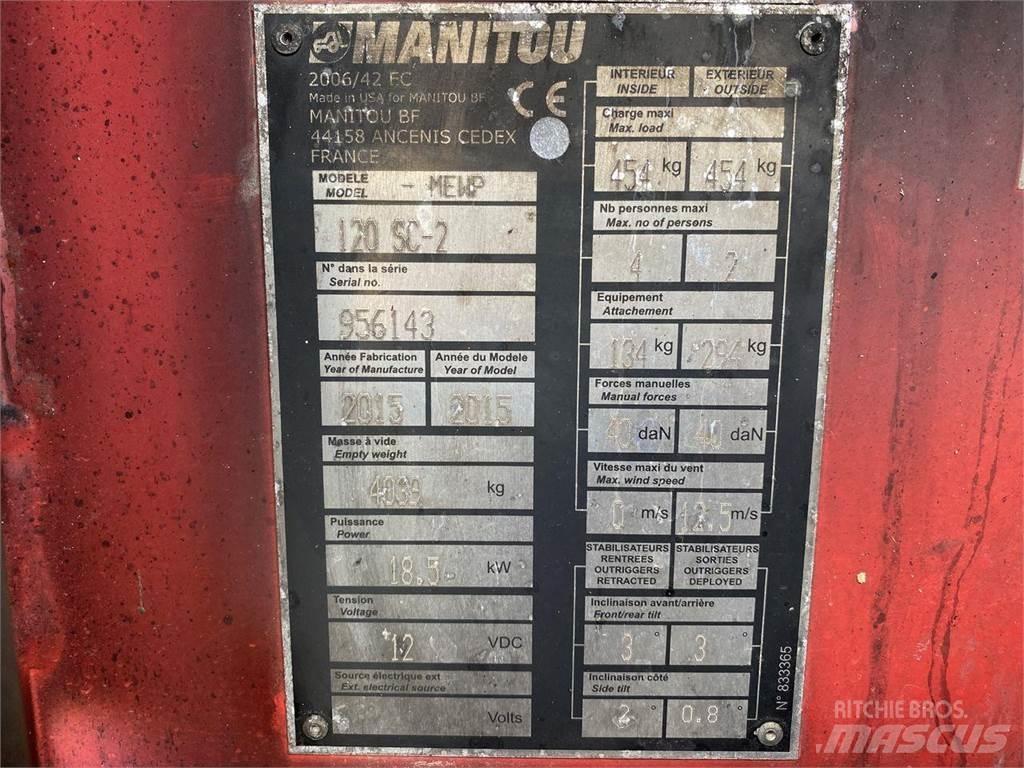 Manitou 120SC Podnośniki nożycowe