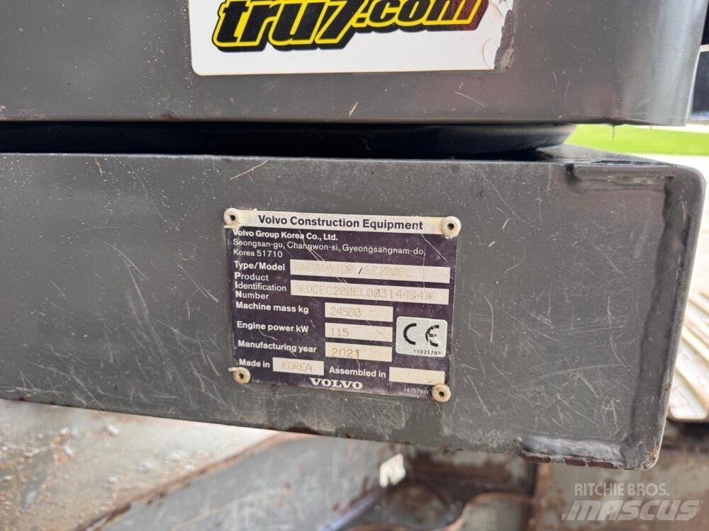 Volvo EC200EL Koparki gąsienicowe