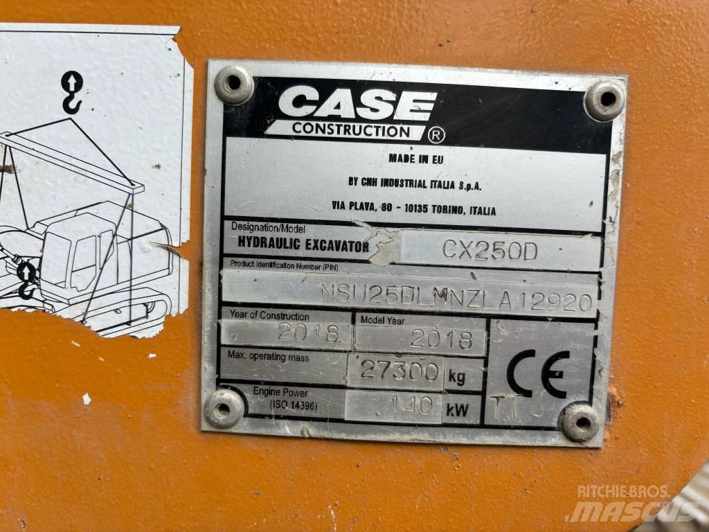 CASE CX 250 D Koparki gąsienicowe