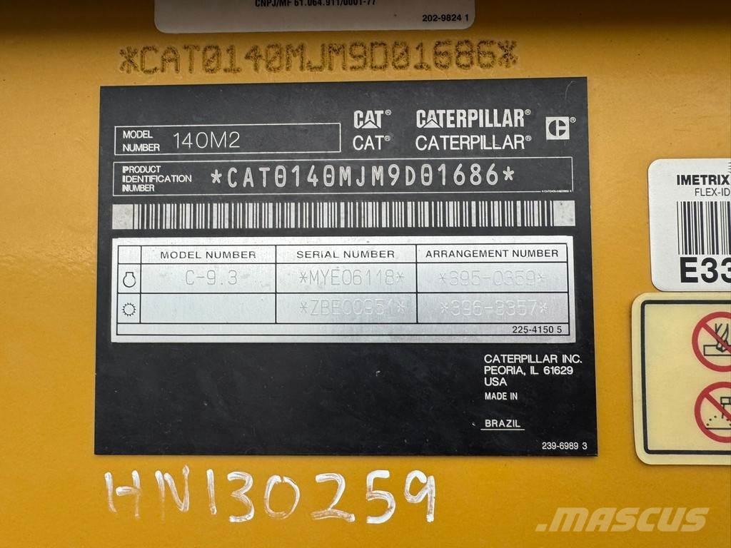 CAT 140M2 Równiarki