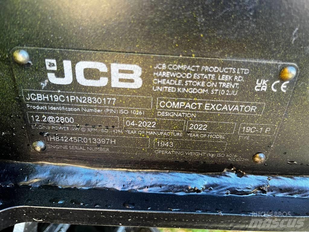 JCB 19 C-1 Minikoparki