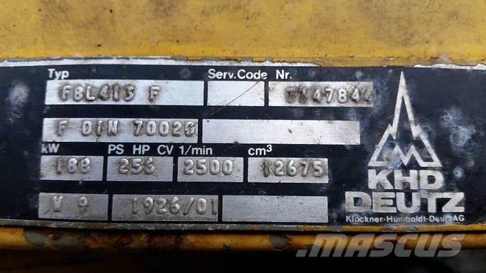  Engines F8L413 F Transport - Inne