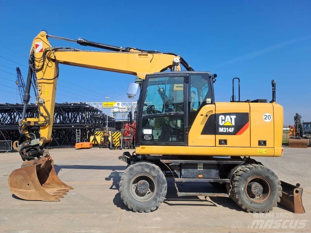 CAT M314F Koparki kołowe