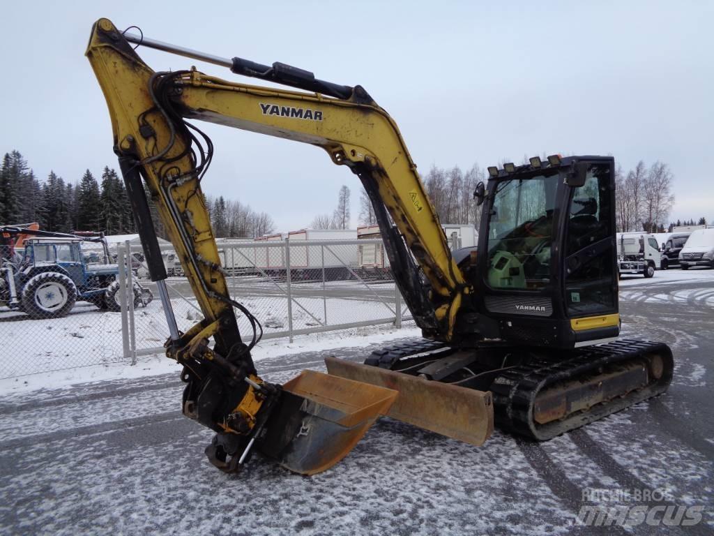 Yanmar Vio 80 Koparki gąsienicowe