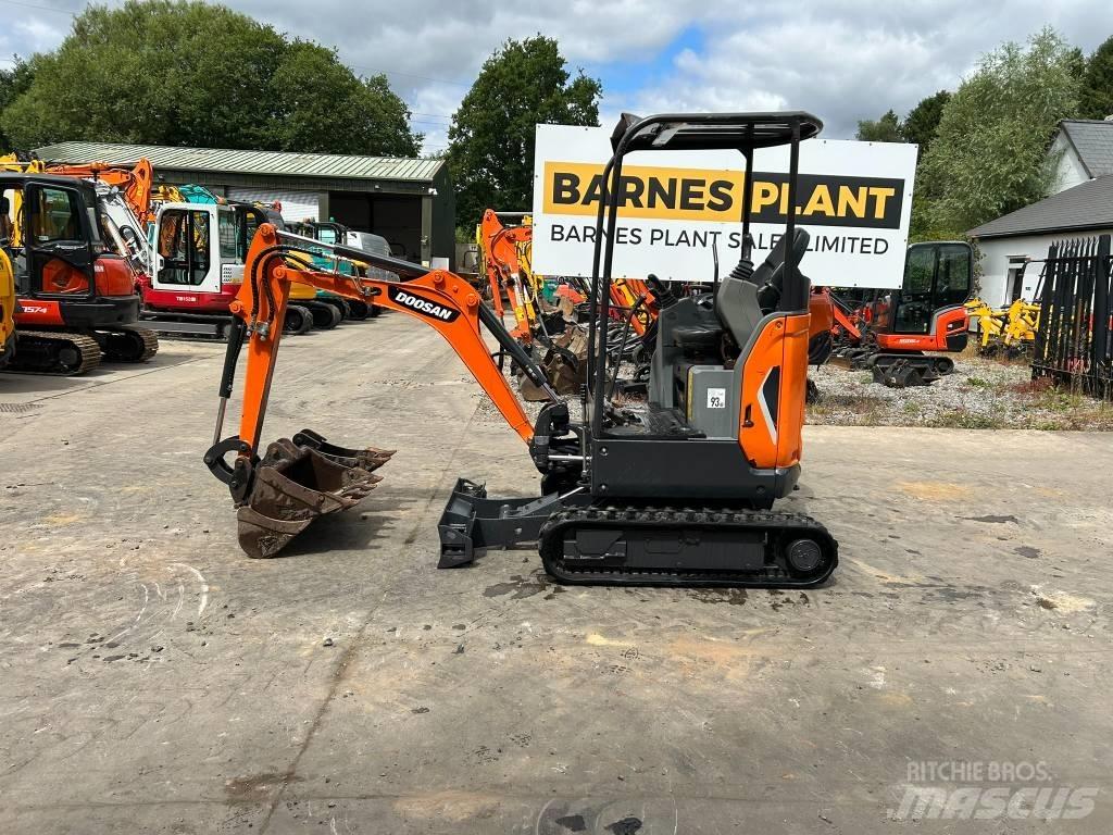 Doosan DX17Z Minikoparki