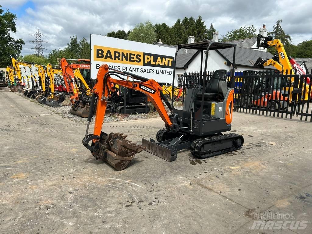 Doosan DX17Z Minikoparki