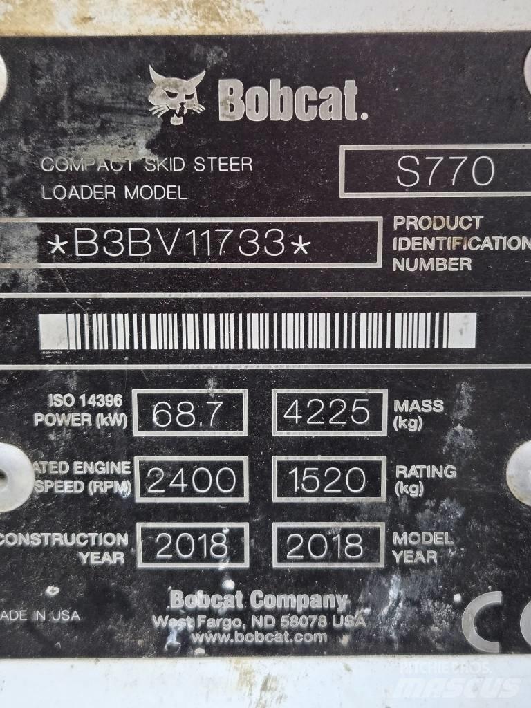 Bobcat S 770 Ładowarki burtowe