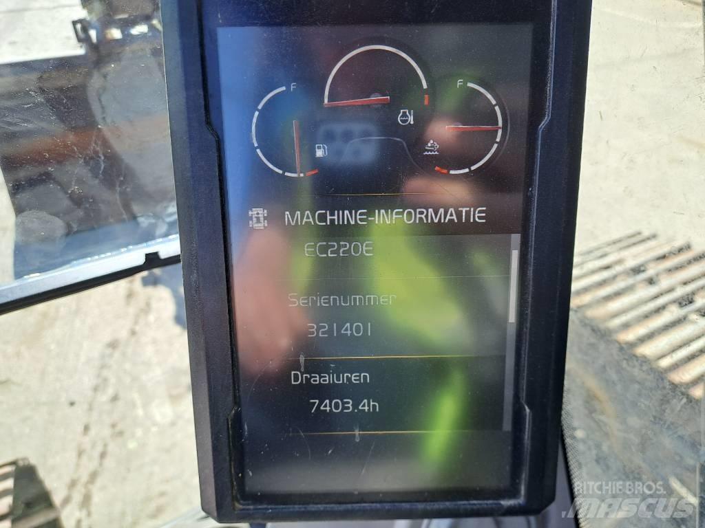 Volvo EC220EL Koparki gąsienicowe