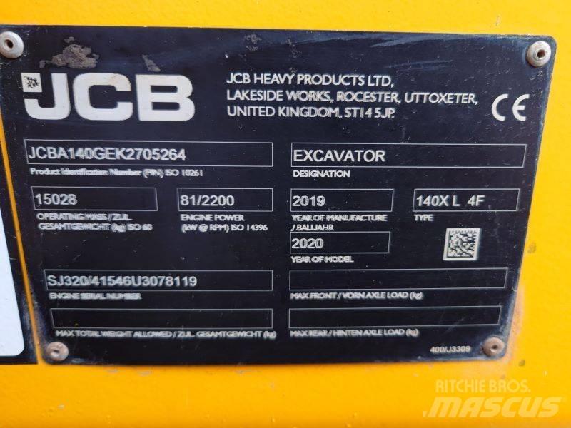 JCB 140X LC Koparki gąsienicowe