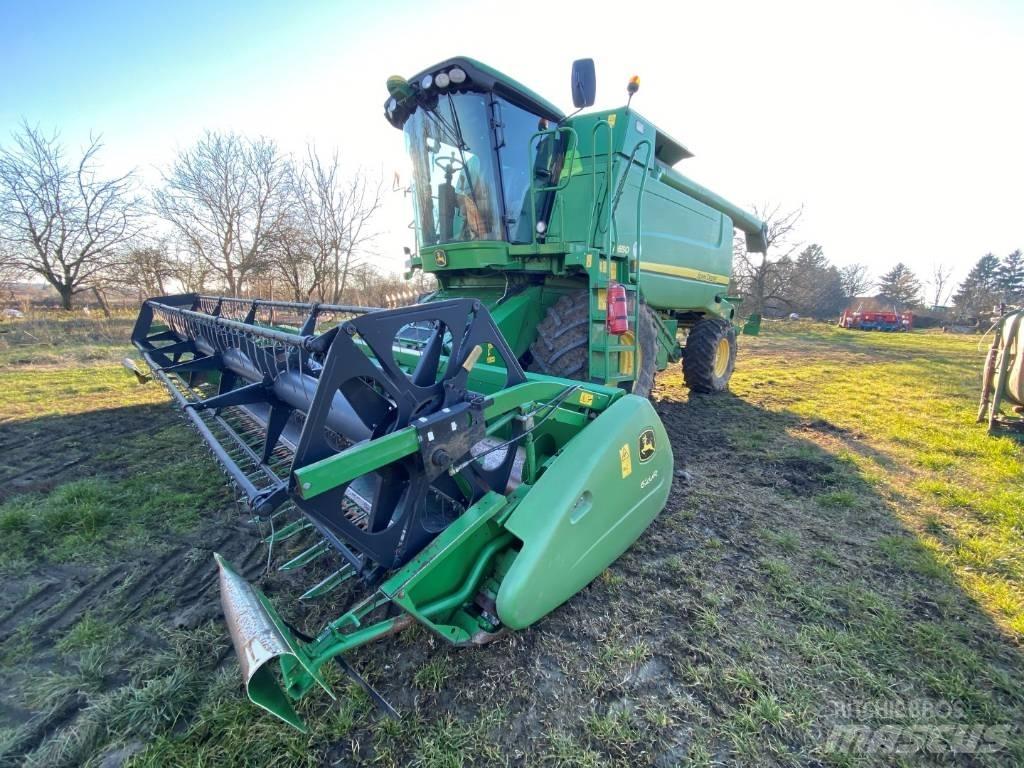 John Deere W 650 Kombajny zbożowe