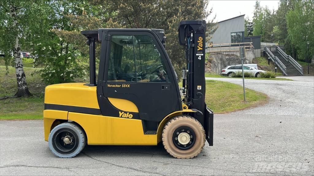 Yale GDP 55 VX Wózki Diesla