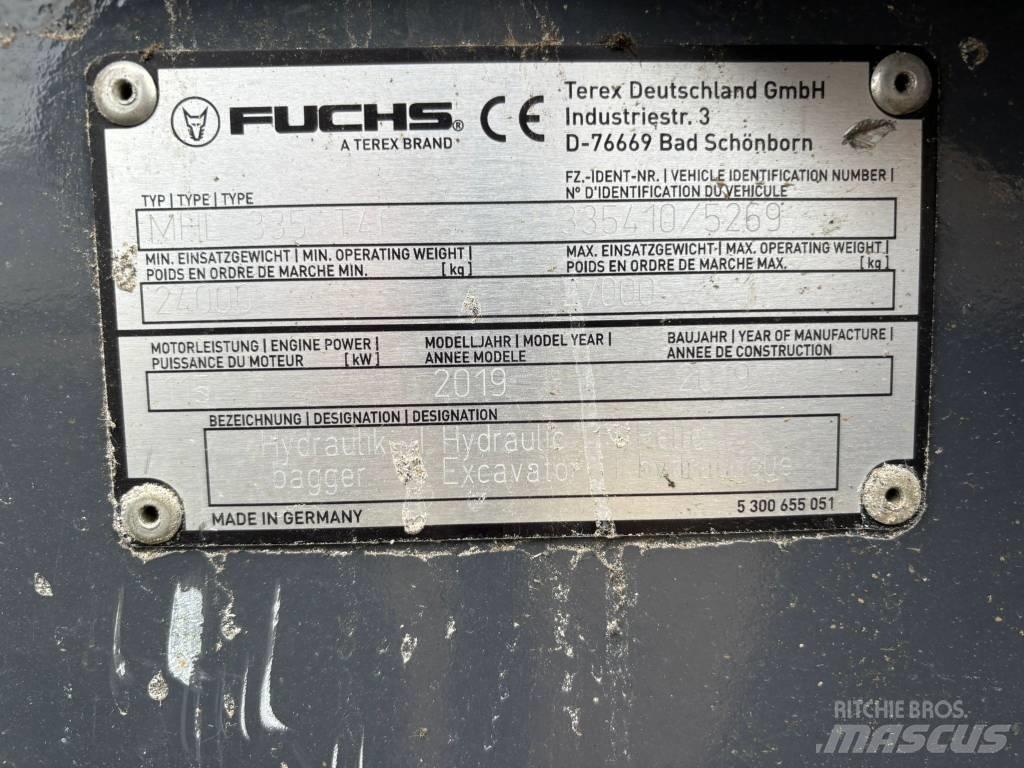 Fuchs MHL 335 Koparki przeładunkowe