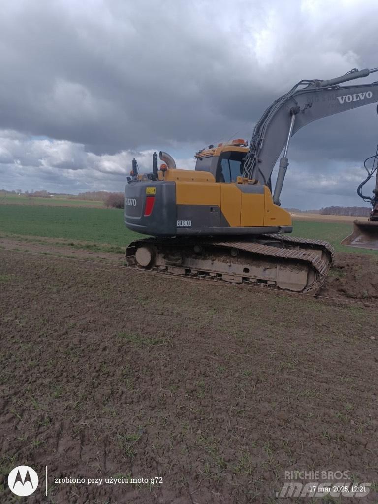 Volvo EC 180 D Koparki gąsienicowe