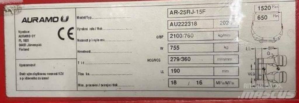 Auramo AR-25RJ-15F Chwytak do roll papieru